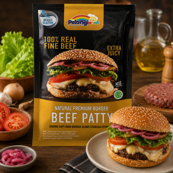 Pelangi Burger Patty